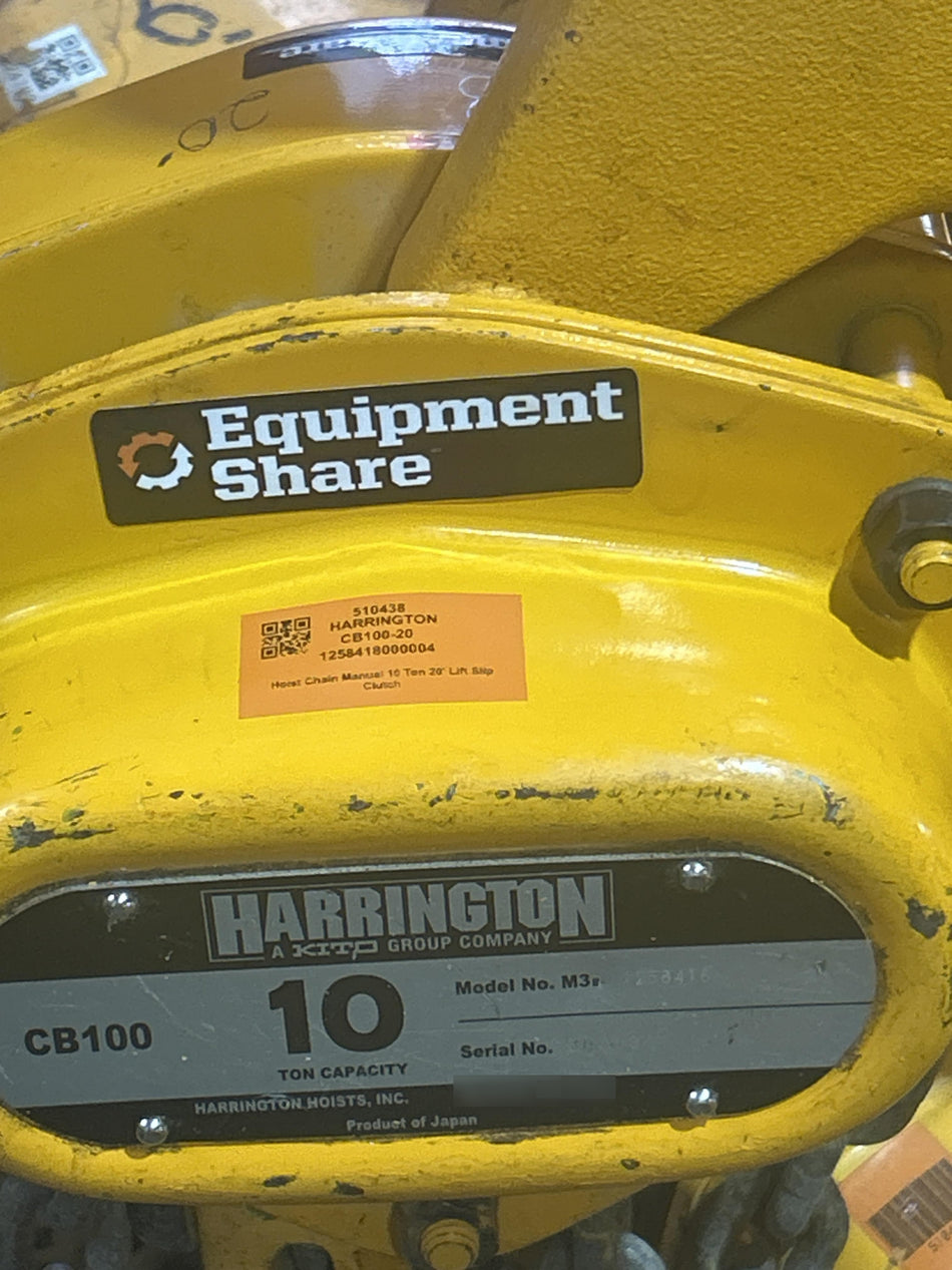 2025 HARRINGTON CB100-20