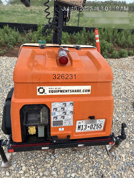 2023 Generac MLT2 Diesel, Flex Switch 120V Input, Powerzone Controller, (4) 320W LED Lights, 4kW Generator, 39.9 Gal Fuel Tank, 2" Ball, T3