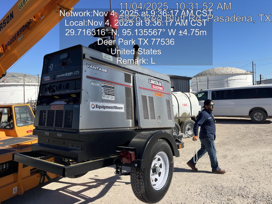 2025 LINCOLN ELECTRIC Vantage 549X