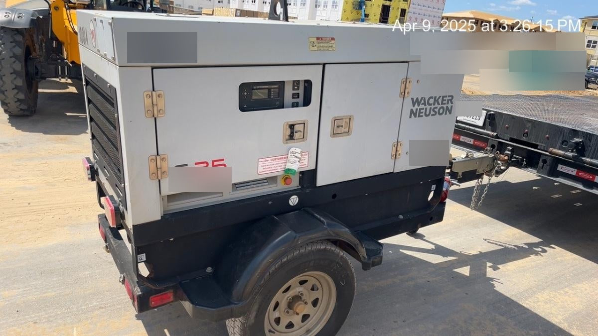 2018 WACKER NEUSON G25