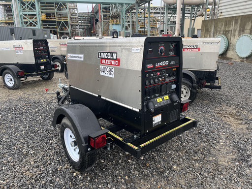 2024 Lincoln Electric LE400 Kubota V1505, Trlr, Cable Rack, Light Kit, ES Decals, T3