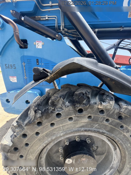 2017 Genie GTH-1056 Genie GTH1056, Solid Tires, 60" carriage, Open ROPS