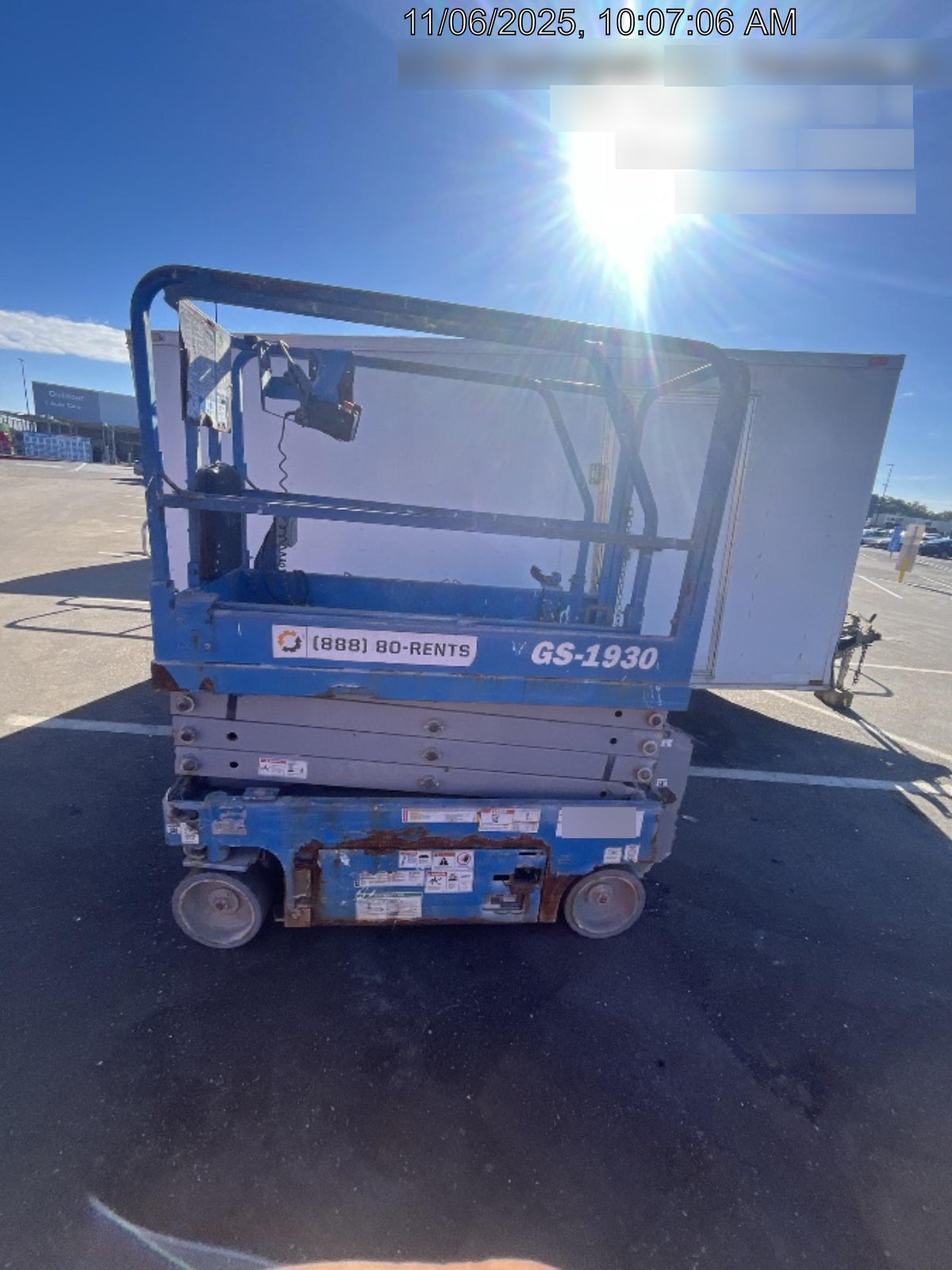 2018 Genie GS-1930 Genie GS-1930 Scissor Lift w/Standard Options