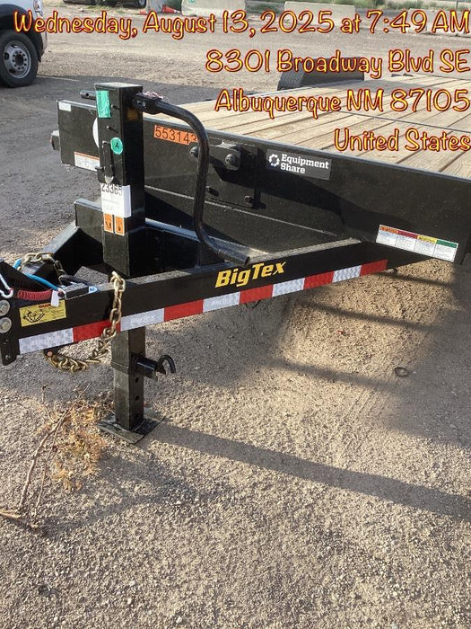 2026 BIG TEX TRAILER 16TL-22BK