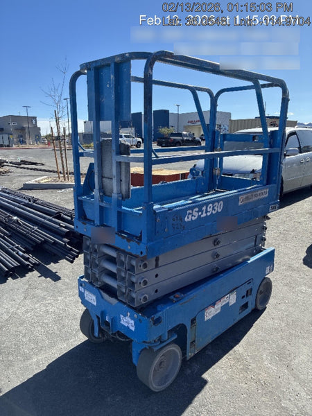 2019 Genie GS-1930 Half Height Swing Gate, 800W Inverter