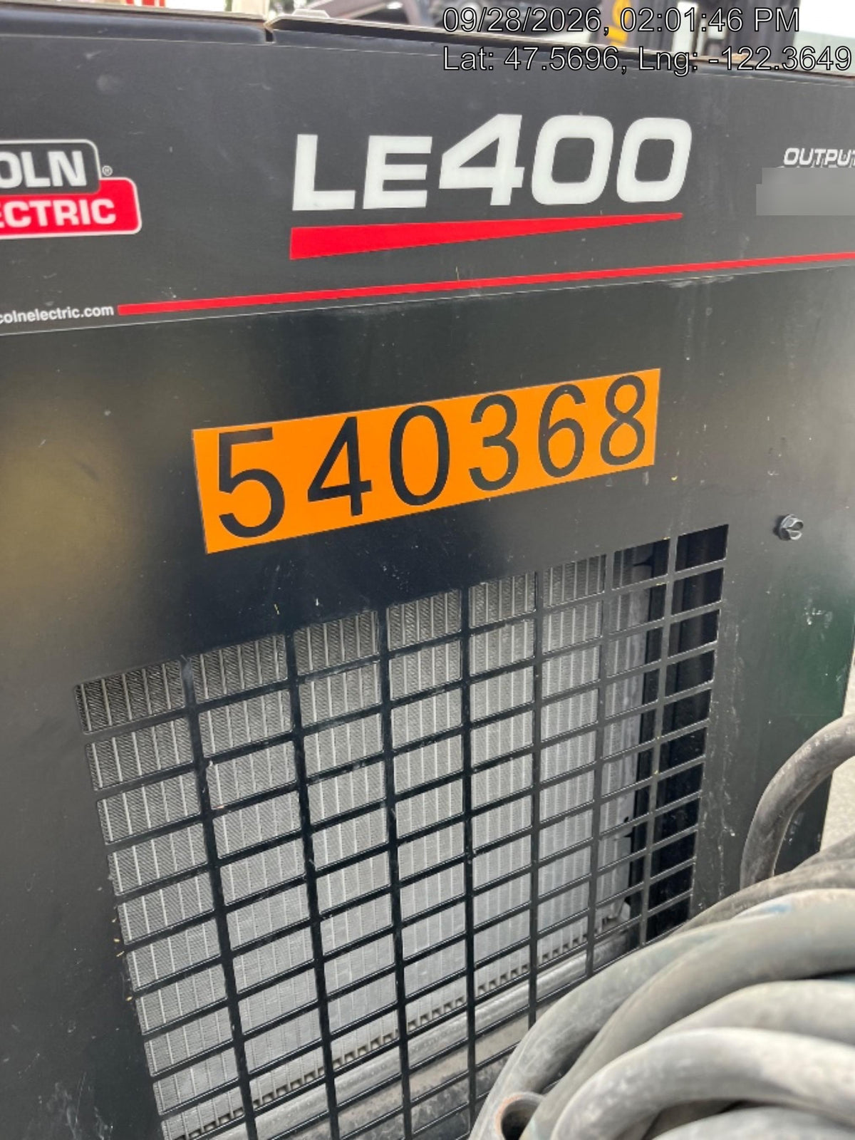 2025 LINCOLN ELECTRIC LE400