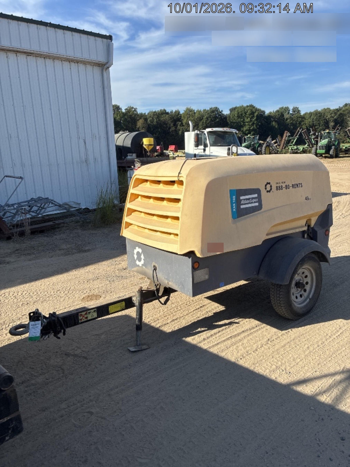 2022 ATLAS COPCO XAS188 CWK