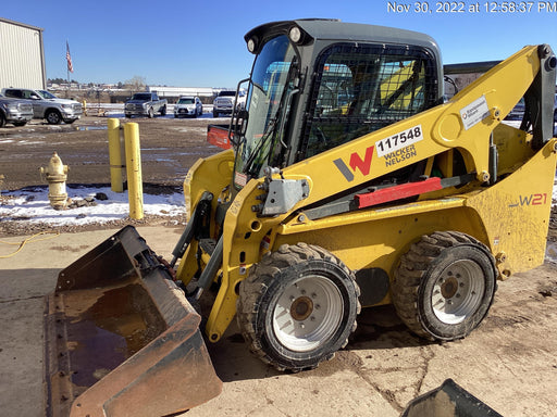 Wacker Neuson SW21 Cab/Heat/Air, High Flow, Selectable EH Joystick Controls, Cyclonic Engine Pre-Cleaner, 2 Speed Joystick