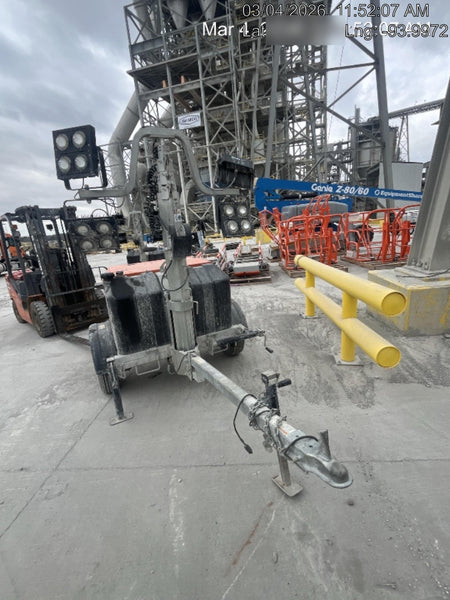 2024 Wanco WLTT-4MM4K Diesel, Deep Sea Controller, Shore Power Plug, Auto Start, (4) 350W LED Floodlights, 4kW Generator, 60 Gal Fuel Tank, 2" Ball, T3