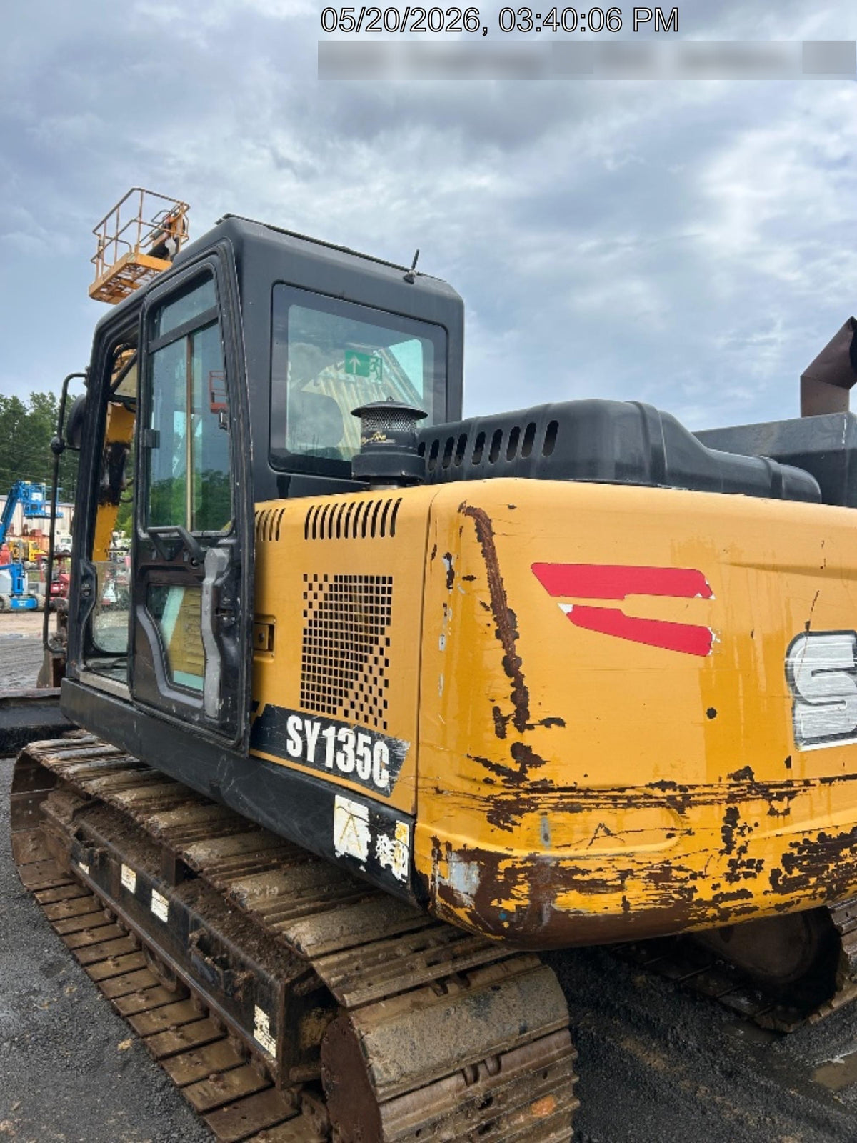 2019 SANY SY135C