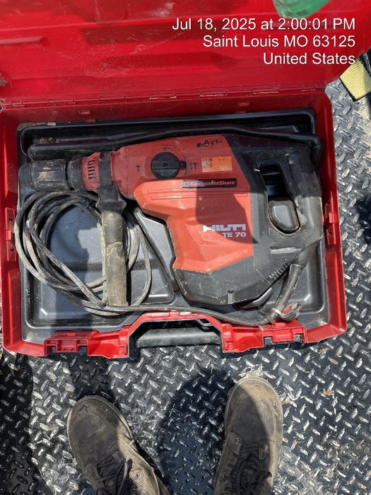 2020 HILTI TE 70-AVR