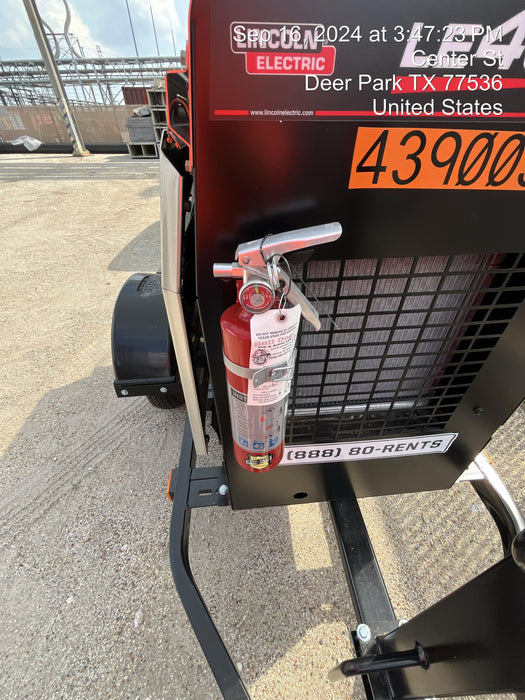 2024 Lincoln Electric LE400 Kubota V1505, Trlr, Cable Rack, Light Kit, ES Decals, T3