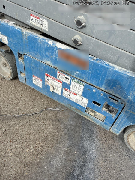2019 Genie GS-1930 Fixed rails with chain Entry