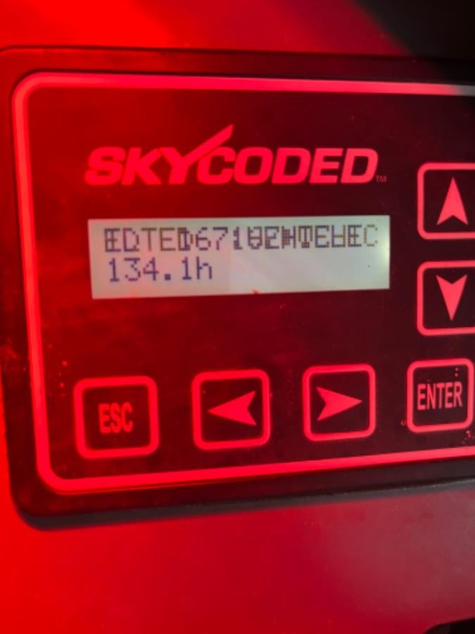 2020 Skyjack SJIII-3219 Solid NM Tires, Half height spring hinged entry gate, Dual Beacons, 800W Inverter