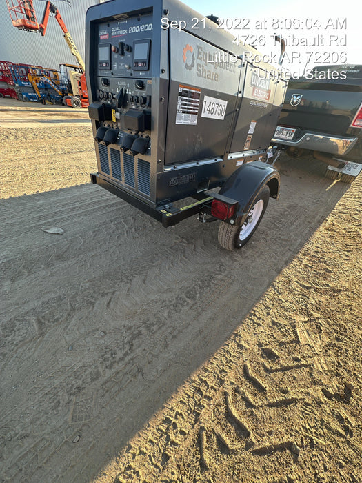 2021 Lincoln Electric Dual Maverick 200/200X Ready Pak 3 (includes trailer, cable rack, fender light kit)