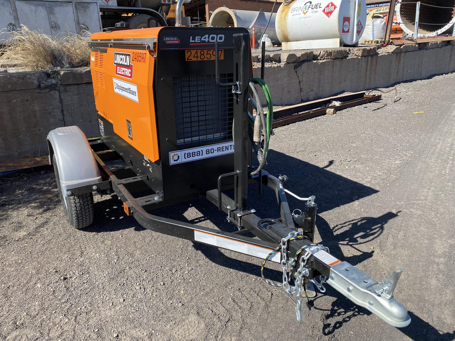 2022 Lincoln Electric LE400 Kubota V1505, Trlr, Cable Rack, Light Kit, ES Decals, T3