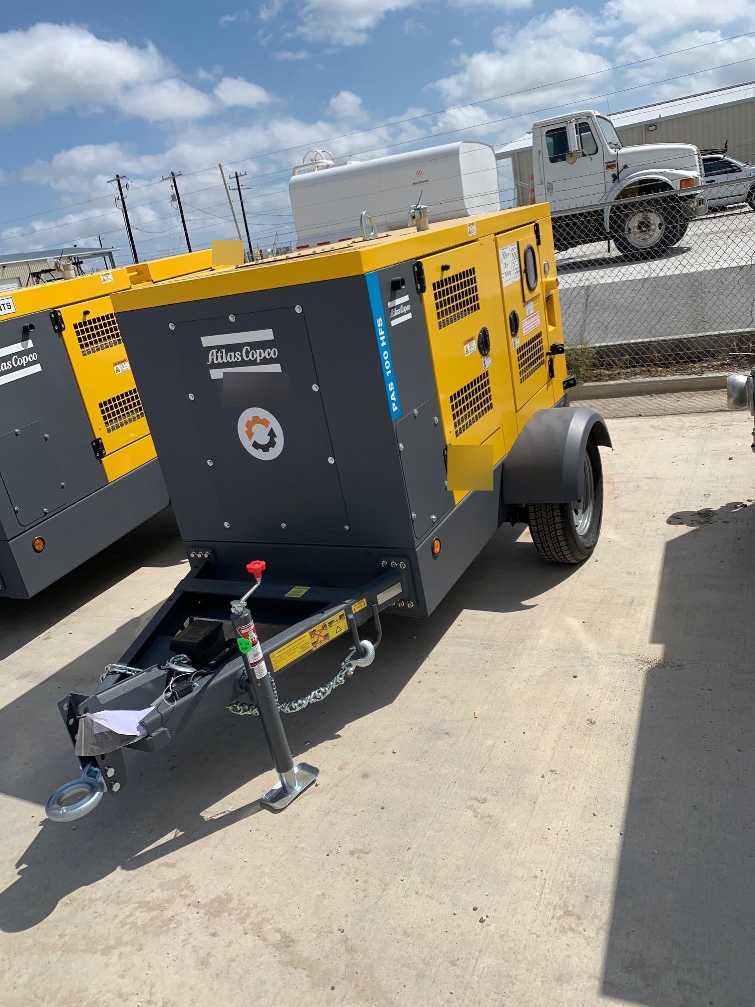 2020 ATLAS COPCO PAS 100 HF CS Enclosed
