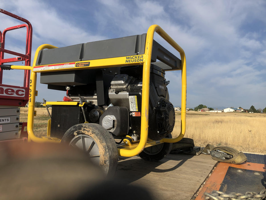 2018 Wacker Neuson GPS9700V Wacker Neuson GPS9700V Portable Generator