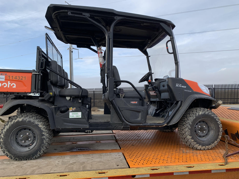 2020 Kubota RTV-X1140W-H Canopy, 4-Seater, Diesel, Windshield Acrylic Clear, Strobe Light, Backup Alarm