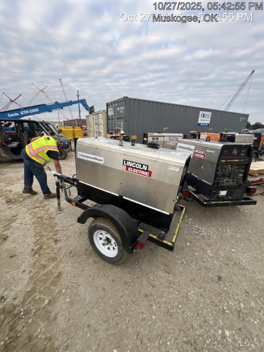 2024 Lincoln Electric LE400 Kubota V1505, Trlr, Cable Rack, Light Kit, ES Decals, T3