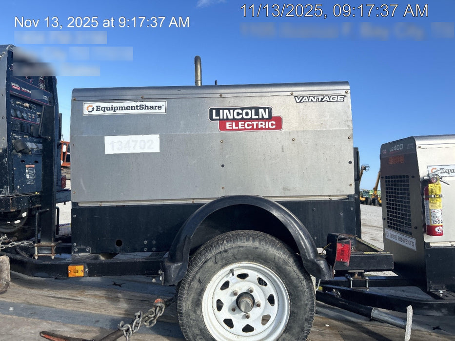 2022 Lincoln Electric LE400 Kubota V1505, Trlr, Cable Rack, Light Kit, ES Decals, T3