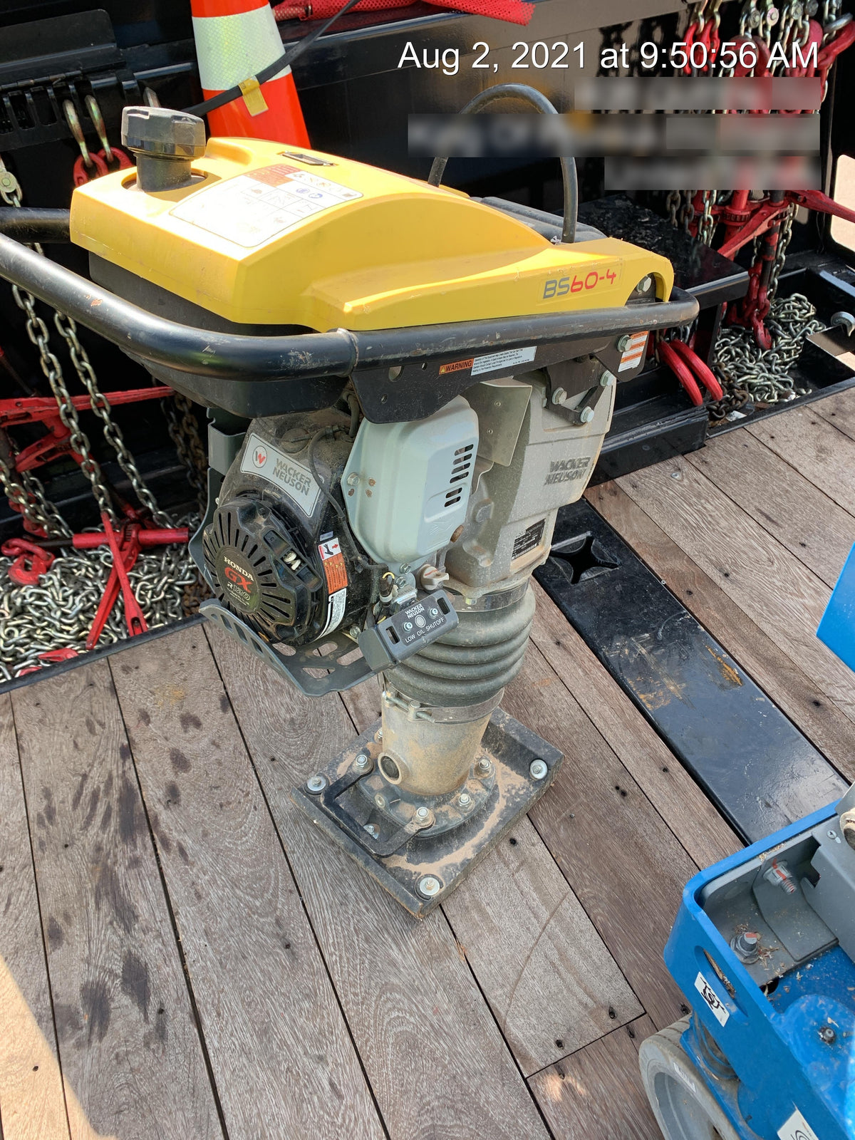 2020 WACKER NEUSON BS60-4As