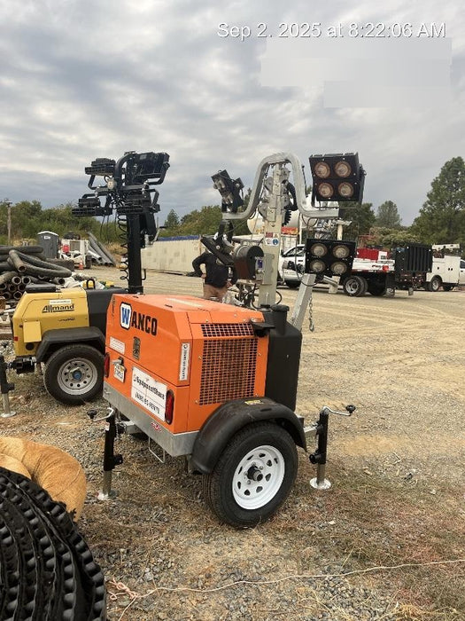 2024 Wanco WLTT-4MM4K Diesel, Deep Sea Controller, Shore Power Plug, Auto Start, (4) 350W LED Floodlights, 4kW Generator, 60 Gal Fuel Tank, 2" Ball, T3