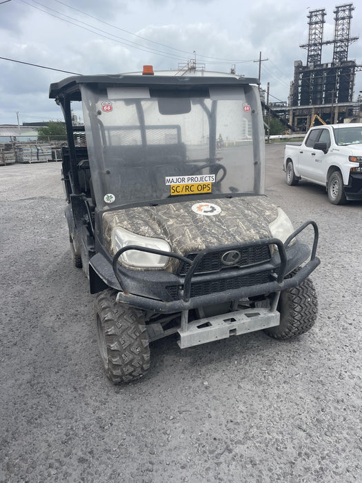 2020 Kubota RTV-X1140 CAMO, CANOPY, STROBE, BACK UP ALARM, WINDSHIELD, FIRE EXT