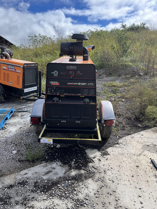 2022 Lincoln Electric Vantage 549X Crosslink Technology, Trailer Mounted, ES Decals, T3