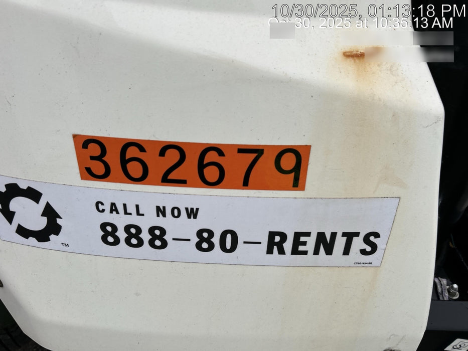 2023 Generac MLT2 Diesel, Flex Switch 120V Input, Powerzone Controller, 
(4) 320W LED Lights, 4kW Generator, 39.9 Gal Fuel Tank, 2" Ball, T3