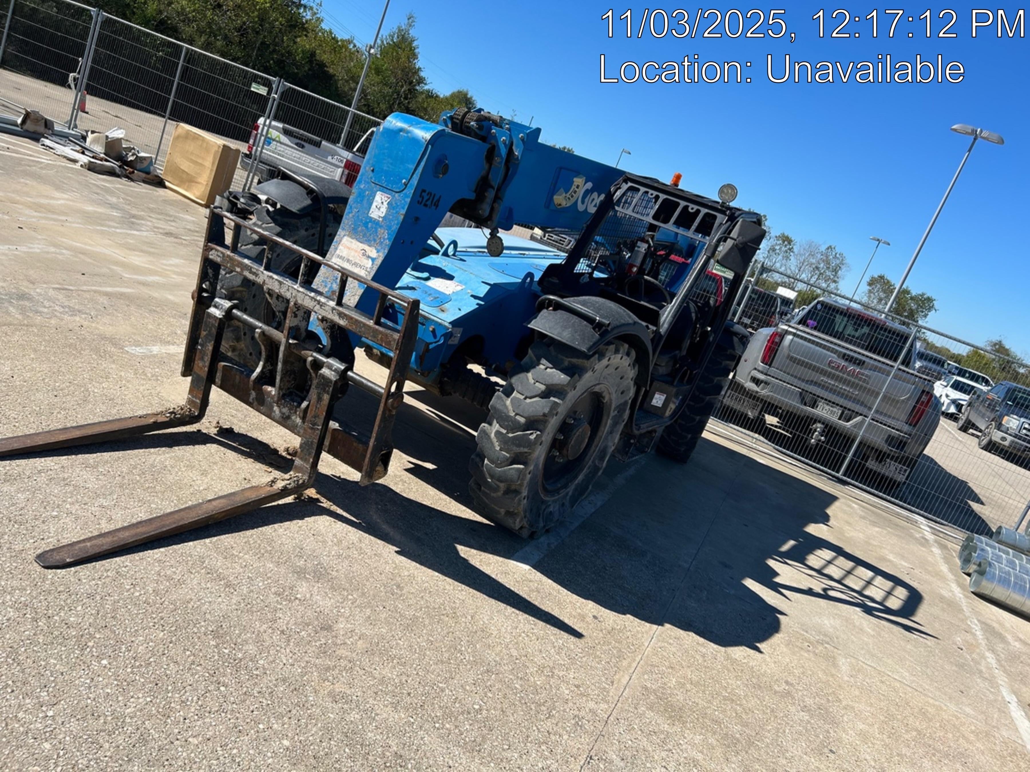 2017 Genie GTH-636 Genie GTH636, Solid RT Tires, T4F, worklights (LED, rear), Open ROPS