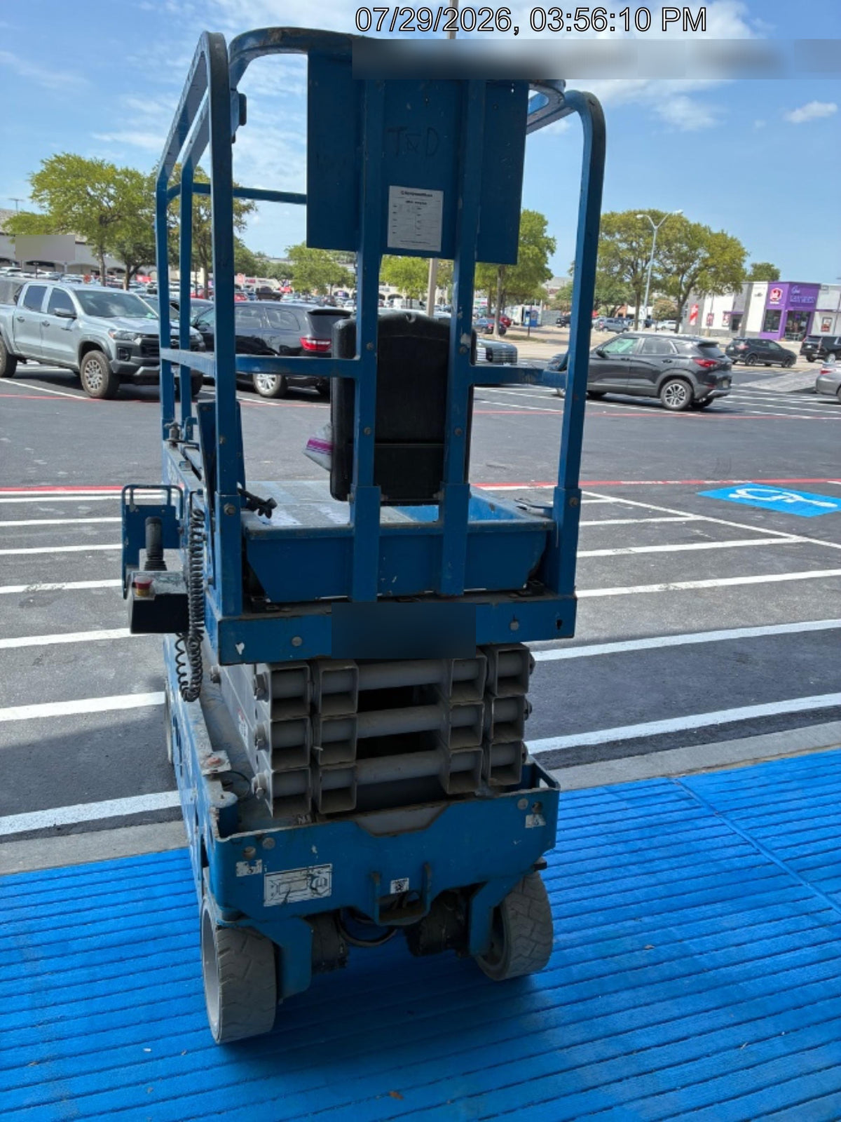 2019 Genie GS-1930 Fixed Rails with Chain Entry
