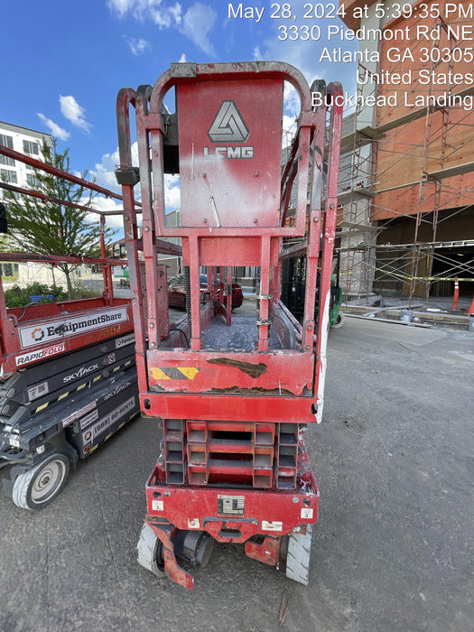 2021 Lgmg AS1932E Electric Drive, Solid Non Marking Tires, Dual Beacons