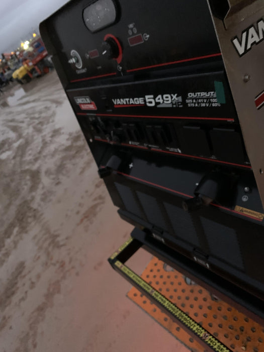 2021 Lincoln Electric Vantage 549X Ready Pak 3, ORANGE (includes trailer, cable rack, fender light kit)