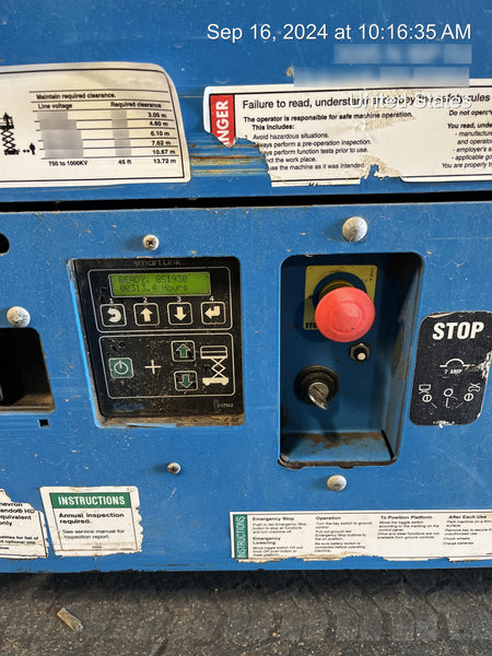2016 Genie GS-1930 Standard Rental Specs