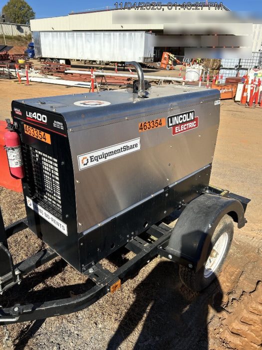 2024 Lincoln Electric LE400 Kubota V1505, Trlr, Cable Rack, Light Kit, ES Decals, T3