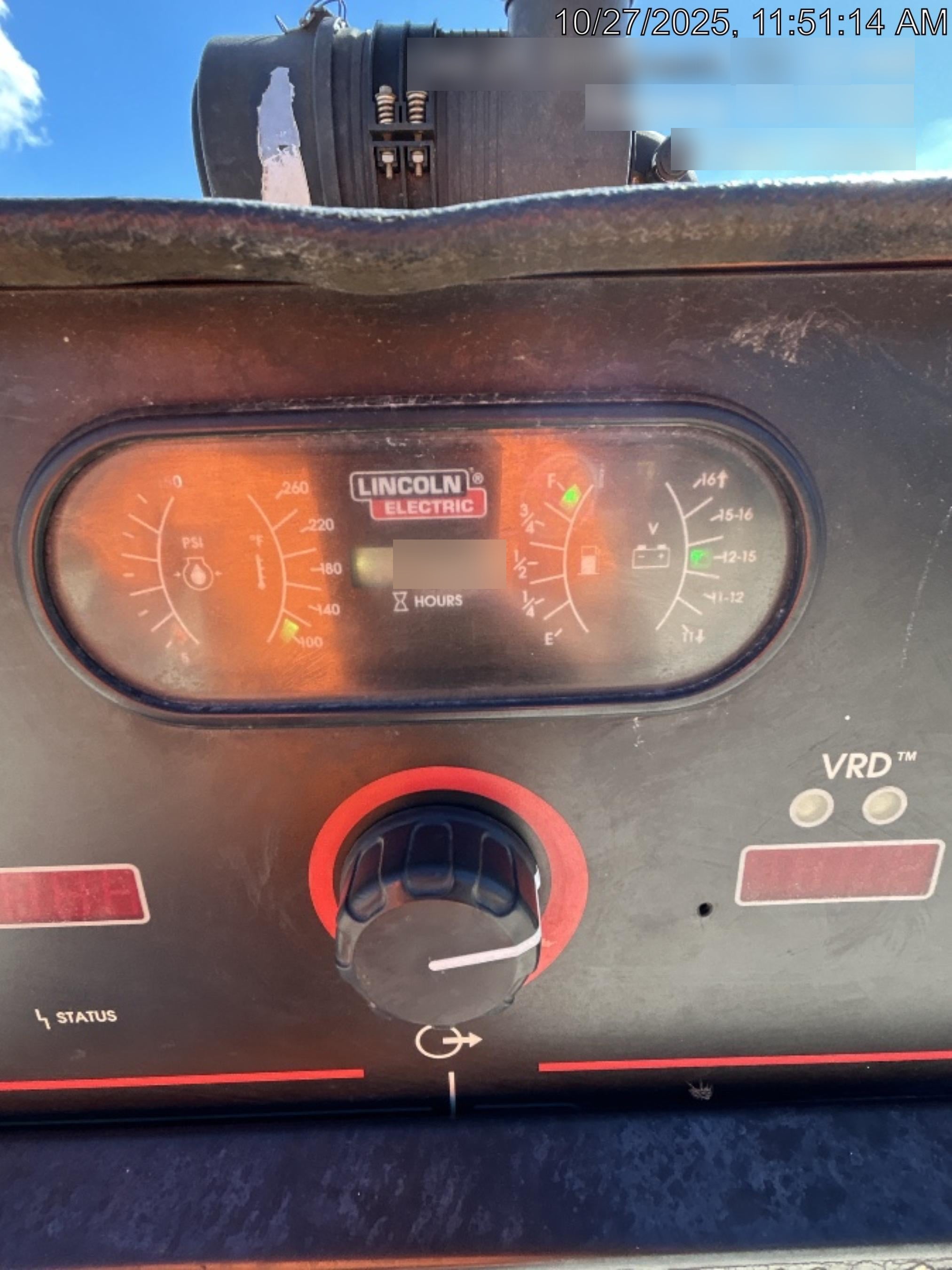 2021 Lincoln Electric Vantage 549X Ready Pak 3, ORANGE (includes trailer, cable rack, fender light kit)