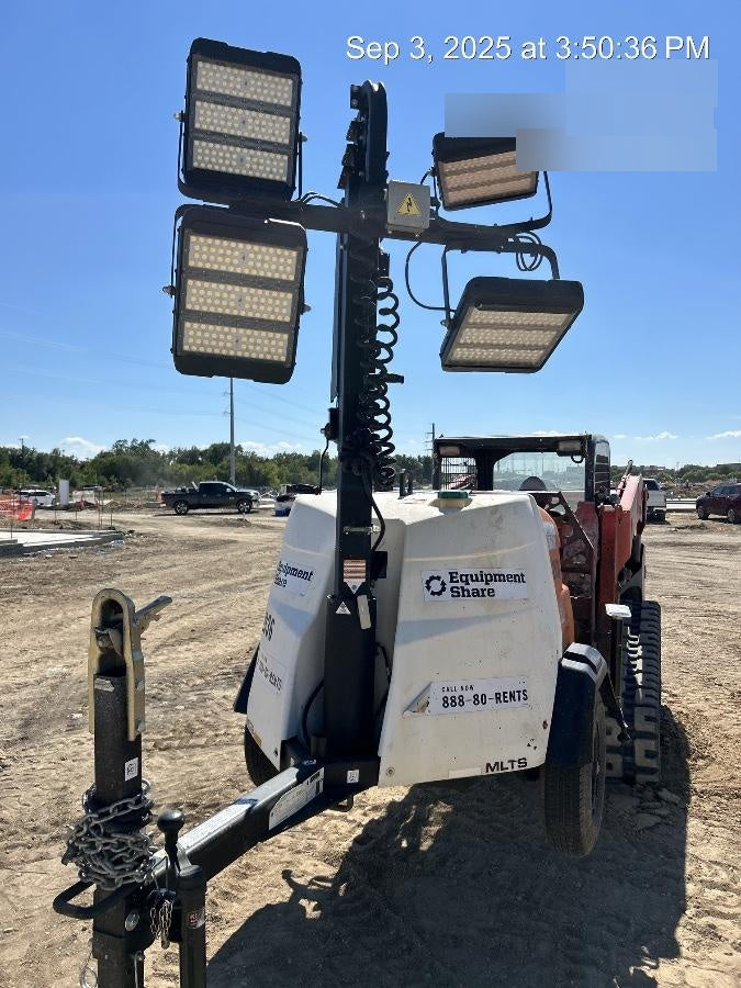 2023 Generac MLT2 Diesel, Flex Switch 120V Input, Powerzone Controller, (4) 320W LED Lights, 4kW Generator, 39.9 Gal Fuel Tank, 2" Ball, T3