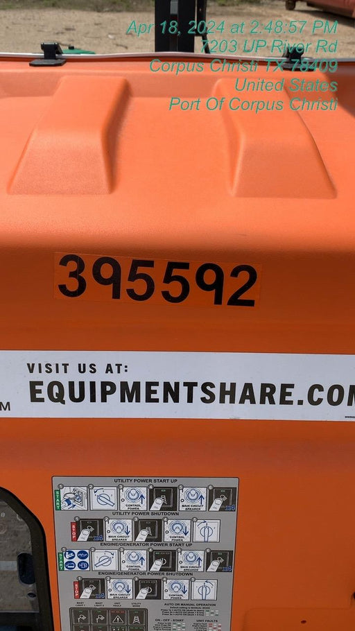 2024 Generac MLT2 Diesel, Flex Switch 120V Input, Powerzone Controller, 
(4) 320W LED Lights, 4kW Generator, 39.9 Gal Fuel Tank, 2" Ball, T3