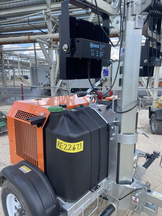 2024 Wanco WLTT-4MM4K Diesel, Deep Sea Controller, Shore Power Plug, Auto Start, (4) 350W LED Floodlights, 4kW Generator, 60 Gal Fuel Tank, 2" Ball, T3