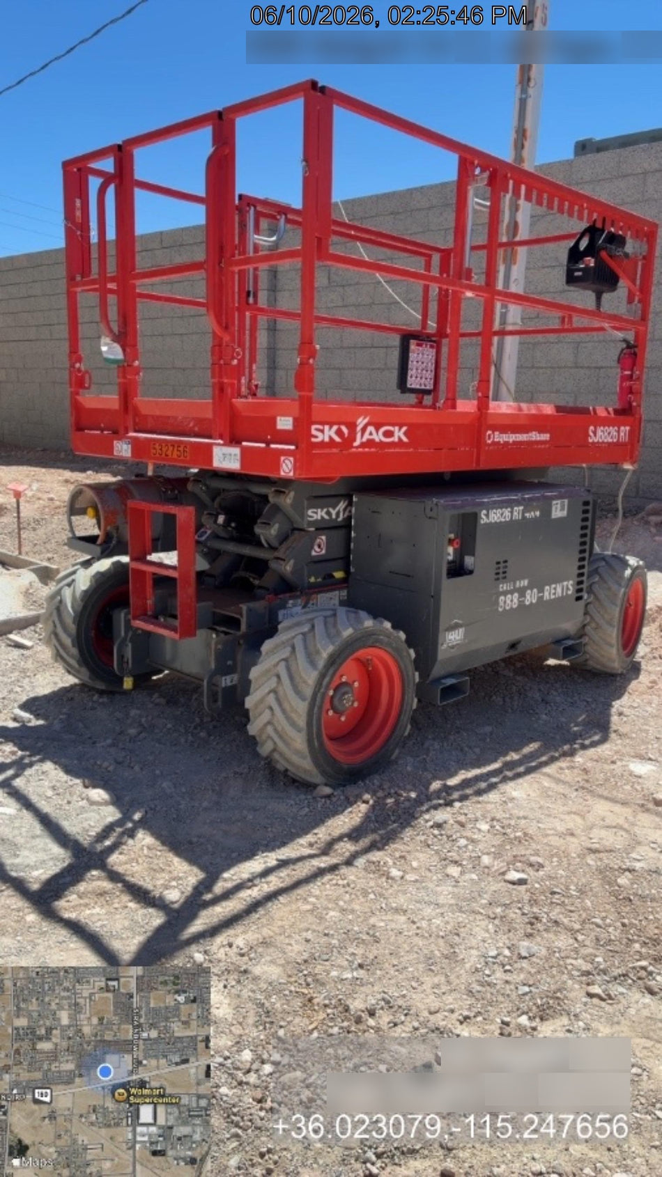 2025 SKYJACK SJ6826 RT