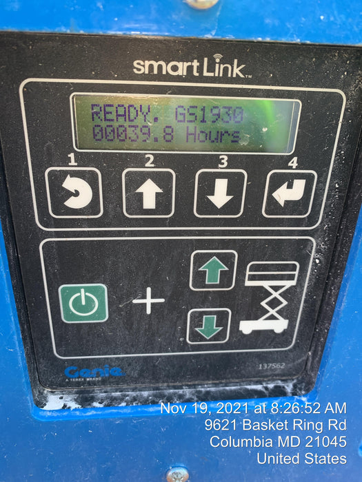 2020 Genie GS-1930 Fixed rails with chain entry gate - Pre A92.20