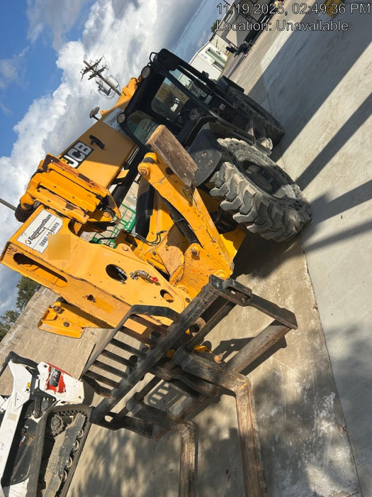 2019 JCB 510-56 JCB 510-56 74 HP w/Open ROPS, Beacon, Aux Hydraulics, Worklights, Solid Tires