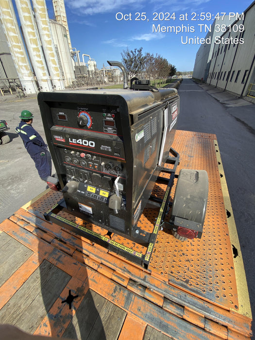 2024 Lincoln Electric LE400 Kubota V1505, Trlr, Cable Rack, Light Kit, ES Decals, T3