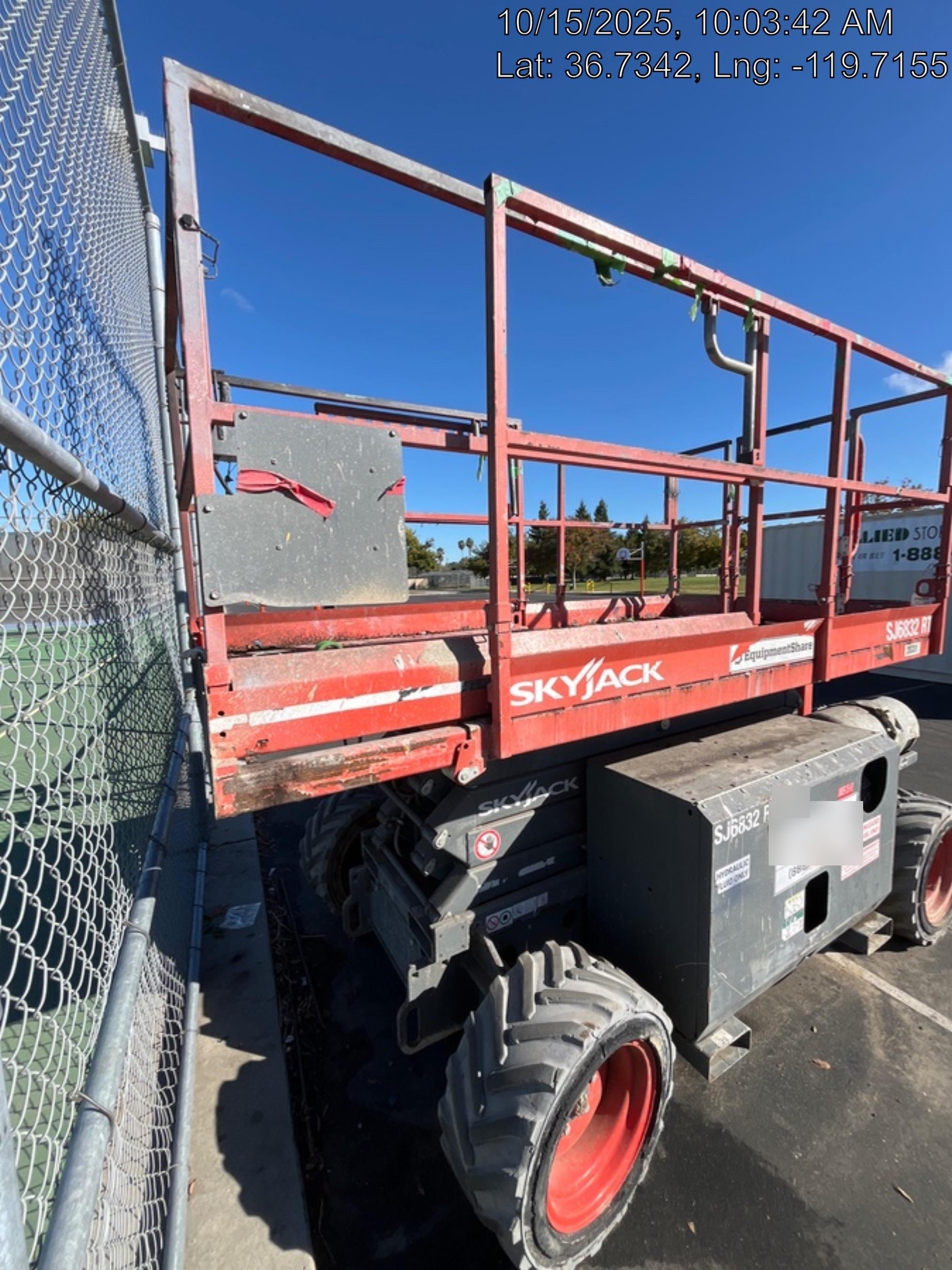 2019 SKYJACK SJ6832 RT