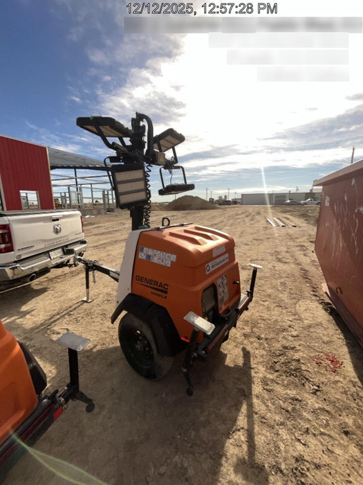 2023 Generac MLT2 Diesel, Flex Switch 120V Input, Powerzone Controller, 
(4) 320W LED Lights, 4kW Generator, 39.9 Gal Fuel Tank, 2" Ball, T3