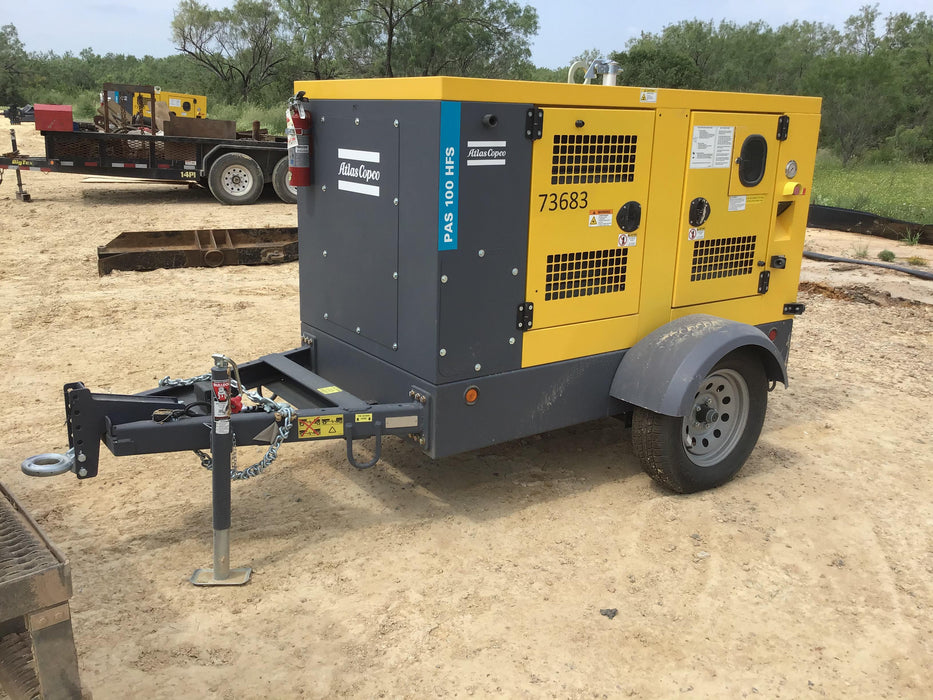 2020 ATLAS COPCO PAS 100 HF CS Enclosed