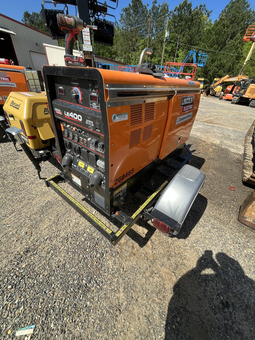 2022 Lincoln Electric LE400 Kubota V1505, Trlr, Cable Rack, Light Kit, ES Decals, T3