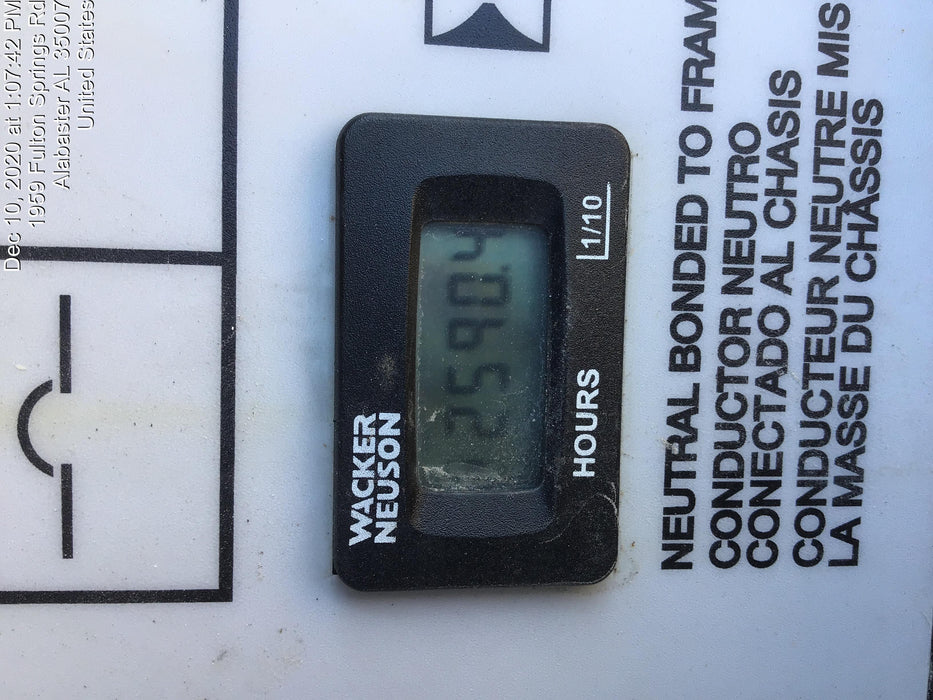 2018 Wacker Neuson LTV6L-MH Wacker Neuson LTV6L Mobile Light Tower w/Fuel Level Sensor Installed