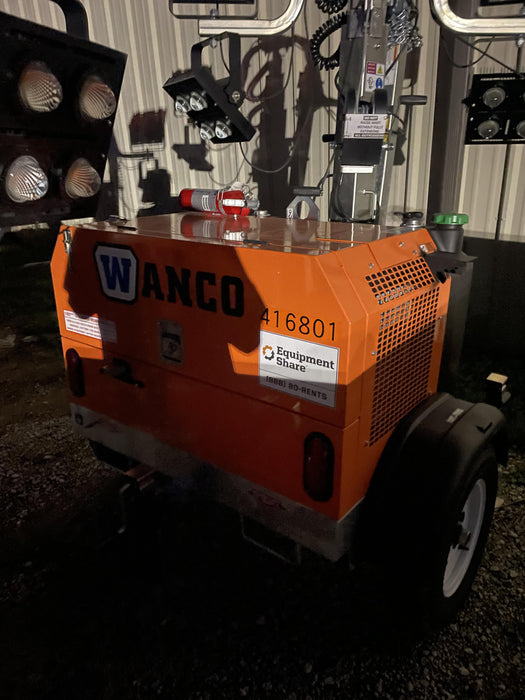2024 Wanco WLTT-4MM4K Diesel, Deep Sea Controller, Shore Power Plug, Auto Start, (4) 350W LED Floodlights, 4kW Generator, 60 Gal Fuel Tank, 2" Ball, T3